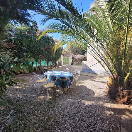 La Desiree - De Villa, 68m2, 8 Personnes Max, Climatise, 4 Etoiles, 120m2 De Jardin Et Parking, Wifi, Vu Antibes